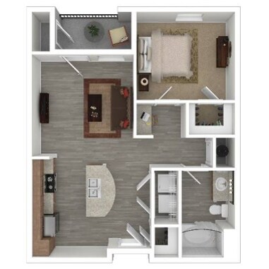 A2 - Fully Renovated floor plan